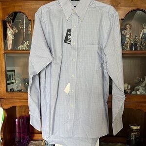 Men's Blue Checkered Shirt
